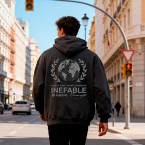 Inefable Concept Hoodie Black