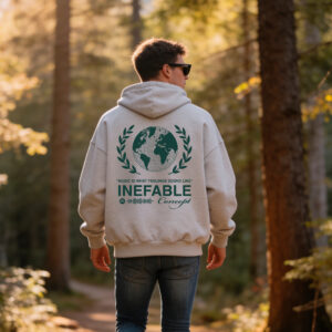 Inefable Concept Hoodie Grey